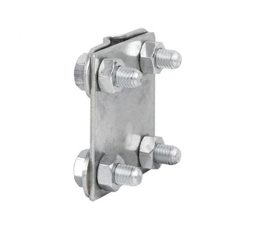 Зажим контрольный прут-прут (пластина 57х57мм) HZ EKF PROxima   lp-55611   EKF