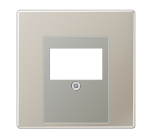 Крышка для ТАЕ и USB розеток, фиксация винтом; металл; нержавеющая сталь; Edelstahl  ES2969T  Jung