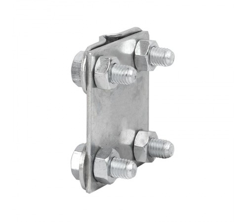 Зажим контрольный прут-прут (пластина 57х57мм) HZ EKF PROxima   lp-55611   EKF