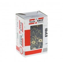 Саморезы универсальные 16х4,0 мм (200 шт) желтые - коробка с окном ( 0,203 кг)  102240  Tech-KREP