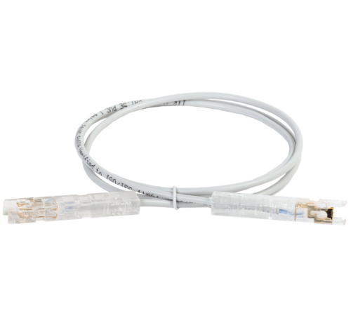Патч-корд 110-110 1 пара, кат.5Е, 3м, серый  PC01-110-1P3M  ITK