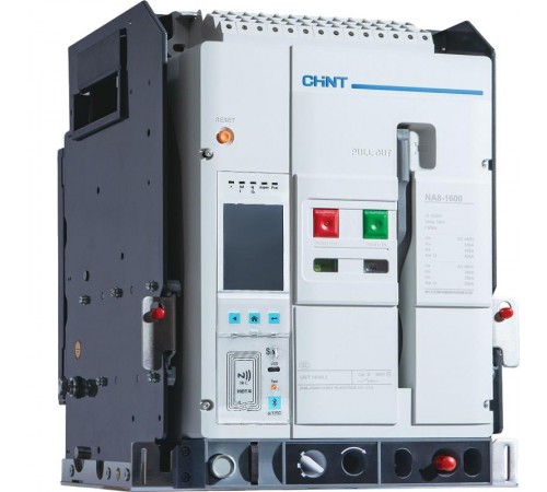 Воздушный авт. выкл. NA8-1600H-1600S/3P выкат.,1600А, 66кА, тип S, AC230В (R)  530578  CHINT