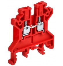 ARMAFIX Клемма винтовая CTS 2,5мм2 красная  AF-CT10-00-K04-002  IEK