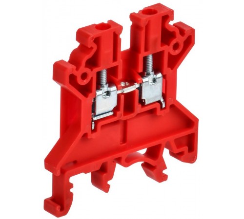 ARMAFIX Клемма винтовая CTS 2,5мм2 красная  AF-CT10-00-K04-002  IEK