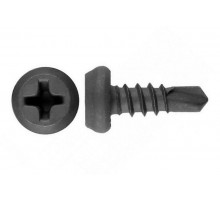 Саморез "Клоп" 3.5x11 металл-металл фосфатированный, шлиц Philips №2, сверло (10 шт/уп)  PR08.9361  Промрукав