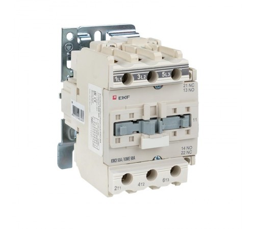 Контактор малогабаритный КМЭ 50А 220В NO+NC EKF PROxima  ctr-s-50-220  EKF