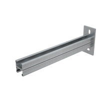 Cтрат-консоль двойная усиленная 41х21 L150 s:2,5 мм  2KSSU21-150  КМ-профиль