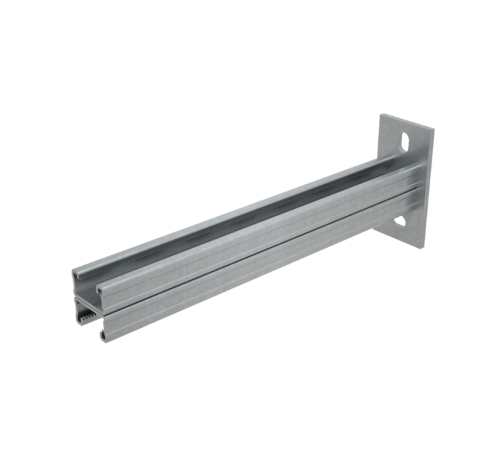 Cтрат-консоль двойная усиленная 41х21 L1000 s:2,5 мм  2KSSU21-1000  КМ-профиль