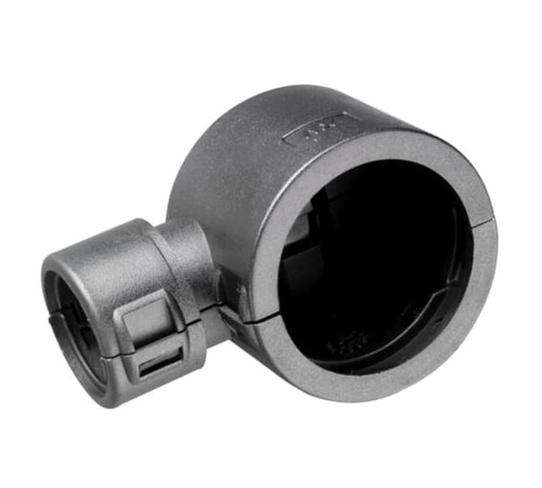 Разъем Kostal CI, нейлон 6, черный, d16мм, угол прямой, CI16-LK20  7TCA298010R0330  ABB