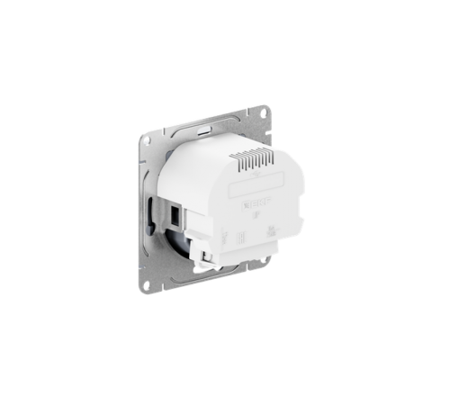 Механизм розетки с USB-A+С - 2шт, 16А, с заземлением, со шторками, алюминий Эпика EKF  UP1-SOA-111-USBA+USBC  EKF