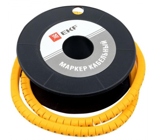 Маркер-кабельный 4,0кв.мм "5" (500шт.) (ЕС-2) EKF PROxima  plc-KM-4-5  EKF