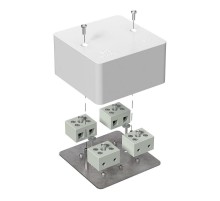 Коробка огнестойкая для кабель-канала Е15-Е120 85х85х45 IP42  8p, 10.0 мм.кв. 40-0460-FR10.0-8  Промрукав