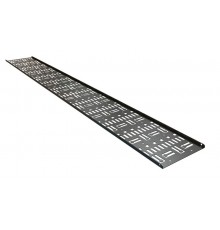 CDV-150x9-22U-RAL9005 Перфорированный вертикальный кабельный организатор-лоток 150х9 мм, высотой 979 мм, для шкафа высотой 22U 443439  Hyperline