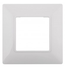 14-5001-01 Рамка на 1 пост, Эра Elegance, белый  Б0034381  ЭРА