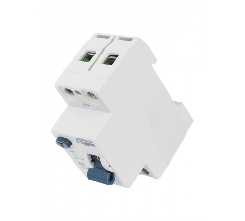 Выключатель дифференциальный (УЗО) ВД1-63 2п 25А 30мА тип AC  MDV15-2-025-030  GENERICA