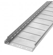 Лоток перфорированный Профи INOX (AISI 304) 300х50x3000 (1,0 мм) (6 м/уп)  PR16.13332  Промрукав