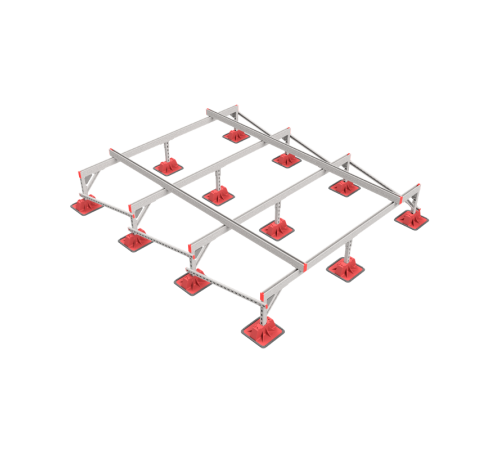 Опорная конструкция для установки оборудования TECHNORAPTOR LIGHTFOOT 2500х3000 тип 2 HD  KM-TR-LTF-SSEI-2500-3000-2 HD  КМ - профиль