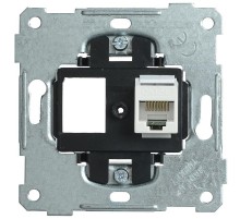 BOLERO Розетка компьютерная RJ45 Cat5e РK10-1-Б  EKB10-01  IEK