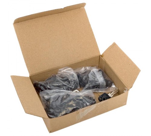 Шкаф настенный 19" TERACOM PRO 12U 600х450 мм дверь стеклянная с замком-ручкой чёрный  TRP-WLL-1264-40B  EKF