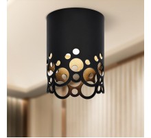 Светильник настенно-потолочный спот  OL49 BK GX53 IP20 черный  Б0059800  ЭРА