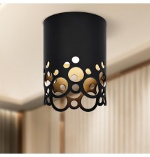 Светильник настенно-потолочный спот  OL49 BK GX53 IP20 черный  Б0059800  ЭРА