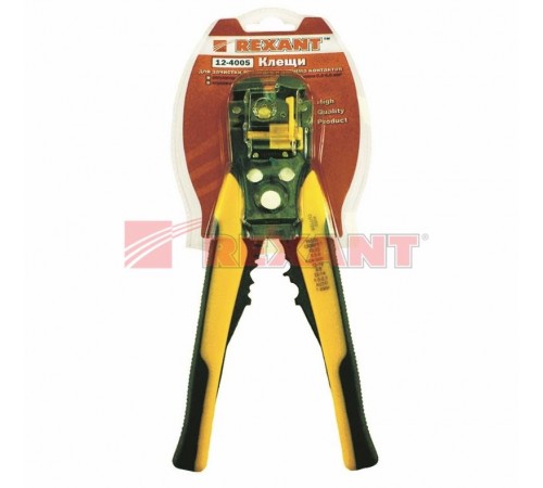 Инструмент для зачистки кабеля  0.2 - 6.0 мм  и обжима наконечников  (ht-766)  12-4005  REXANT