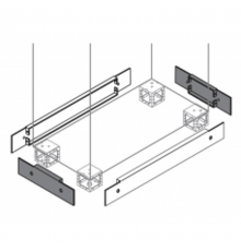 Цоколь для шкафов SRX 600х300х100мм  ZA6030X  ABB