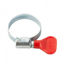 Хомут обжимной цинк 12х20 с бабочкой (1шт) - хомут  136954  Tech-KREP