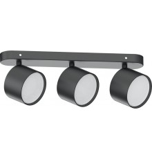 Светильник-спот настенно-потолочный под лампу GX53, черный ML213  41479  FERON