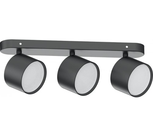 Светильник-спот настенно-потолочный под лампу GX53, черный ML213  41479  FERON