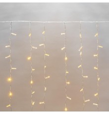 Гирлянда "Светодиодный Дождь" 2х3м, постоянное свечение, прозрачный провод, 230 В, диоды ЖЁЛТЫЕ, 448 LED  235-151-6  NEON-NIGHT
