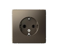 ArtGallery Мокко Розетка с заземлением, 16А, механизм  GAL000643  SE