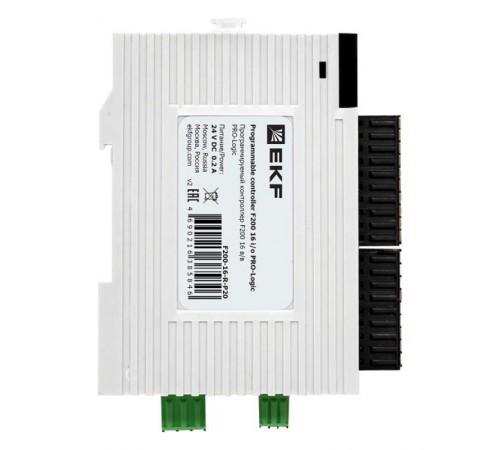 Программируемый контроллер F200 16 в/в PRO-Logic EKF PROxima  F200-16-R-P20  EKF