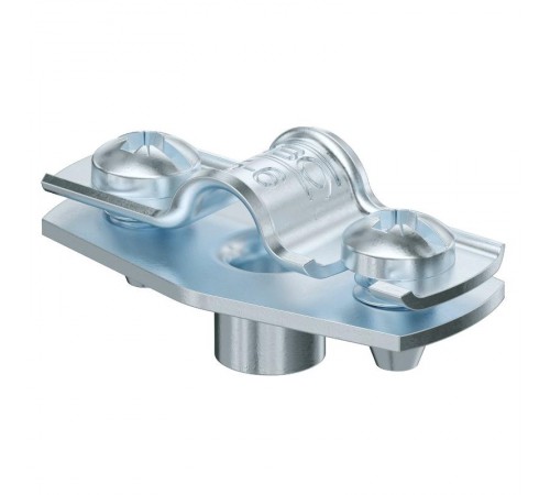 Крепежная скоба дистанционная 5-6 мм (с резьбовым соединением M6) с гальваническим покрытием  1362404  OBO Bettermann