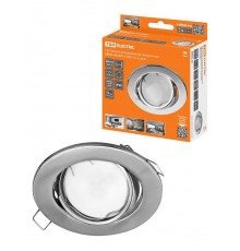 Светильник встраиваемый поворотный СВ 01-05 MR16 50Вт G5.3 хром  SQ0359-0063  TDM