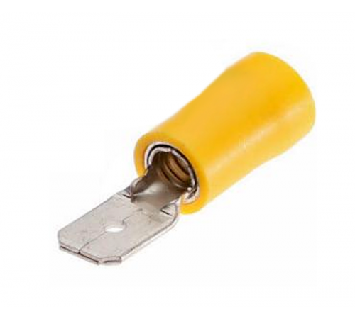 Разъем виброустойчевый плоский ВРПИ-П 6,0-(6,3) (100шт/упак)  59133  КВТ