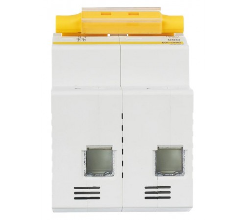 Выключатель автоматический двухполюсный ВА47-100 80А C 10кА KARAT  MVA40-2-080-C  IEK