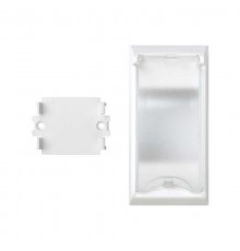 Simon CIMA 500 Плата с крышкой для монтажа автомат. выключателя в люки 500CIMA, белый  50010074-030  Simon