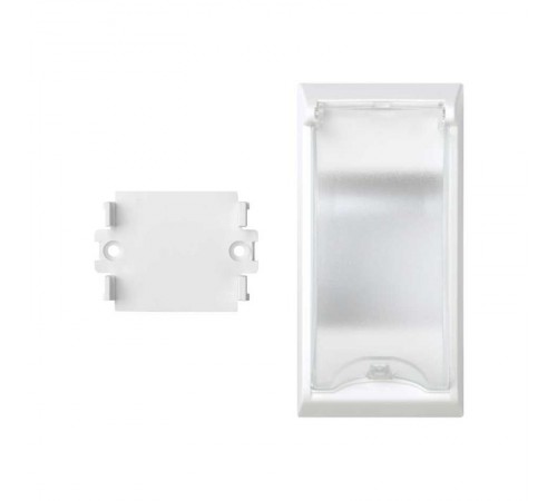 Simon CIMA 500 Плата с крышкой для монтажа автомат. выключателя в люки 500CIMA, белый  50010074-030  Simon