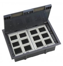 MultiDesk Люк на 24 модулей IP40 для фальшпола с монтажной коробкой, тип MDK10  MDK10124  SE