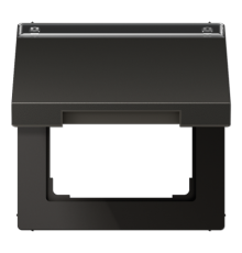 Крышка откидная с возвратной пружиной и полем для надписи 1215 мм; антрацит  AL2990NAKLAN  Jung