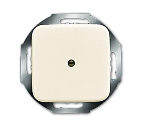 Накладкадля вывода кабеля с суппортом,с компенсатором натяжения,серия Busch-Duro 2000 SI,цвет сл. кост  1710-0-0623   2CKA001710A0623  ABB