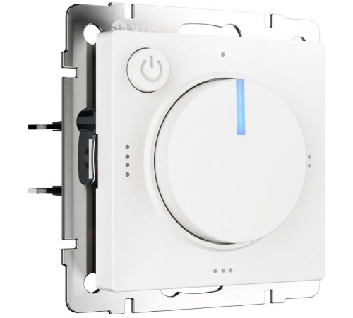 W1151161/ Электроустановочные изделия - Терморегулятор электромеханический для теплого пола (белый матовый)  a062404  Werkel