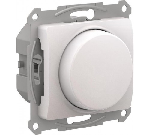 Glossa Перламутр Светорегулятор (диммер) повор-нажим LED RC 400Вт механизм  GSL000623  SE