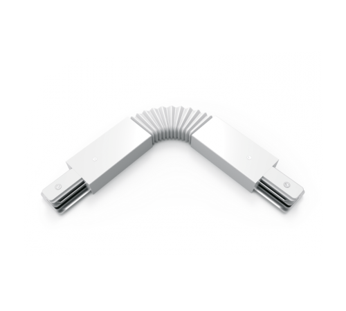 Коннектор для трековых шинопроводов гибкий (I) белый  TR118  Gauss