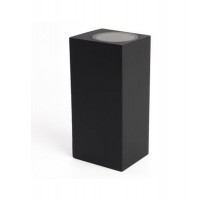 Светильник садово-парковый, 230V 2*GU10, DH051, черный (на стену)  48330  FERON