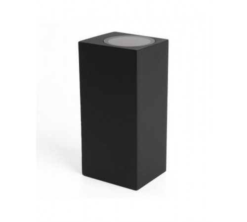 Светильник садово-парковый, 230V 2*GU10, DH051, черный (на стену)  48330  FERON