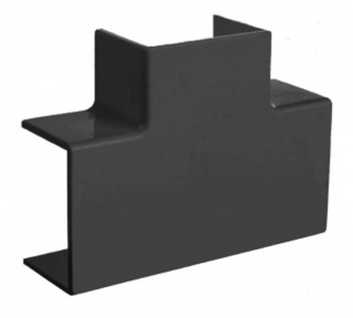 Тройник накладной 90 град. для РКК-25х16 (черный)  ТРН-25х16-Ч  Рувинил