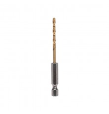 Сверло по металлу, 3мм, Р6М5, ТИТАН, шестигранный хвостовик (1 шт. в упаковке) DIN 338  KR-91-5502  Kranz