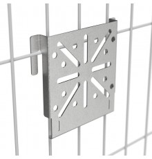 Монтажная пластина на 3Д-забор для крепления ЭМК HDZ  PR80.08128  Промрукав